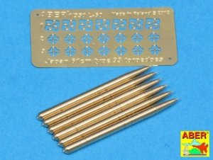 Aber 350L-60 Set of 6 Japan torpedoes 61cm Type 93 (1:350)