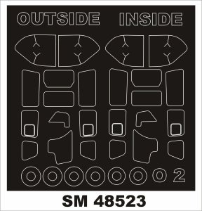 Montex SM48523 Cessna O-2A Skymaster 1/48