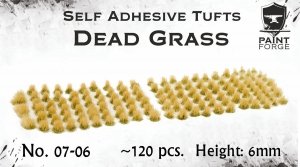 Paint Forge PFTU0607 Dead grass 6mm