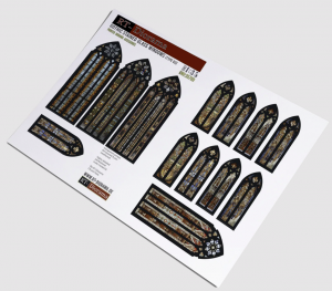 RT-Diorama 35769 Gothic Stained Glass Windows [Type 03] 1/35