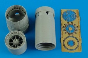 Aires 4553 Mirage 2000C/B/D/N exhaust nozzle - opened 1/48 KINETIC