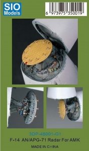 SIO Models 3DP-48001-G1 F-14 AN/APG-71 Radar 1/48