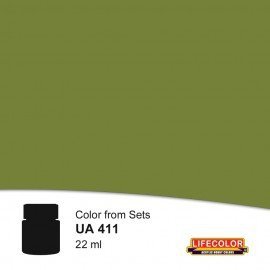 Lifecolor UA411 German uniforms Dark Green 22ml
