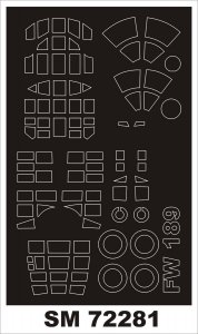 Montex SM72281 Fw 189 ICM 1/72