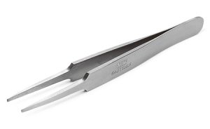 Tamiya 74109 HG Straight Tweezers Round Tip