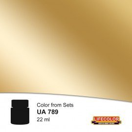 Lifecolor UA789 New Shell Brass Shade 2 22ml