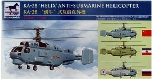 Bronco BB2003 KA-28 Helix Anti-Submarine Helicopter 1/200