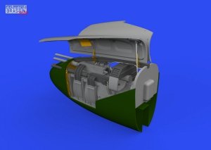 Eduard 648790 P-38J nose gun bay PRINT TAMIYA 1/48