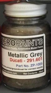 Zero Paints ZP-1005-03 Ducati Paints 60ml Metallic Grey 291.601