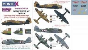 Montex K48324 BEAUFIGHTER VIF 1/48
