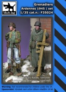 Black Dog F35024 Grenadiers Ardennes 1945 1/35