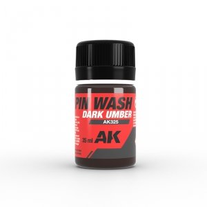 AK Interactive AK325 DARK UMBER PIN WASH 35ML