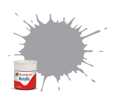 Humbrol AB0040 40 Pale Grey Gloss Acrylic Paint 14ml