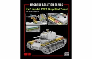 Rye Field Model 2036 KV-1 Model 1942 Simplified Turret - Upgrade Solution 1/35