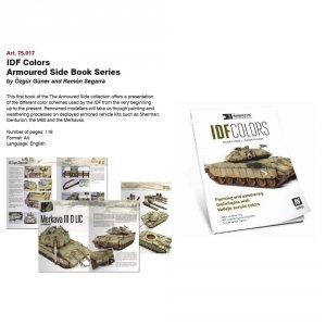 Vallejo 75017 Książka Armoured Side: IDF Colors (English Version) 