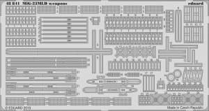 Eduard 48841 MiG-23MLD weapons 1/48 TRUMPETER