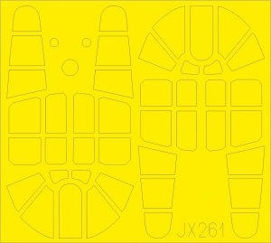 Eduard JX261 P-40E TFace 1/32 TRUMPETER