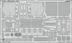 Eduard 32455 P-40E exterior 1/32 TRUMPETER