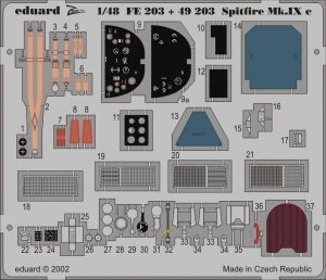 Eduarda FE203 Spitfire Mk. IXc 1/48 Hasegawa
