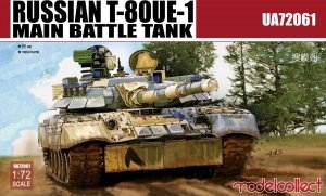 Modelcollect UA72061 Russian T-80UE-1 Main Battle Tank (1:72)