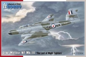 Special Hobby 72364 A.W. Meteor NF Mk.14 'The Last of Night Fighters' 1/72