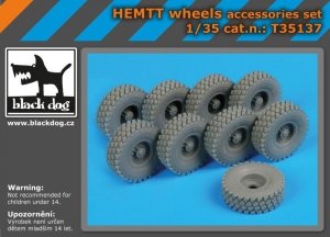 Black Dog T35137 Hemtt wheels 1/35