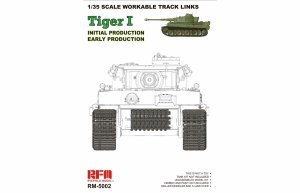 Rye Field Model 5002 Tiger I Workable Tracks 1/35