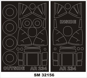 Montex SM32156 ARADO Ar 234 FLY