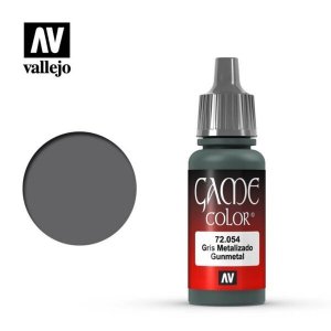 Vallejo 72054 Game Color - Gunmetal 18ml