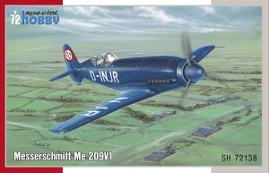 Special Hobby 72138 Messerschmitt Me 209V-1 1/72