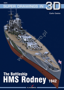 Kagero 16070 The Battleship HMS Rodney 1942  EN