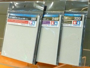 Tamiya 87163 Gąbka scierna gradacja 320