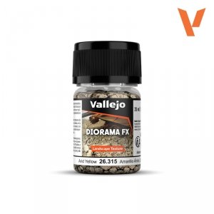 Vallejo 26315 Arid Yellow 2-5 mm - Diorama FX Landscape Texture 30ml