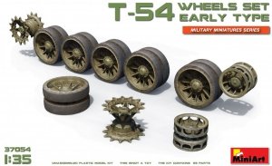 MiniArt 37054 T-54 WHEELS SET. EARLY TYPE (1:35)