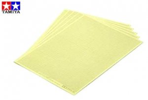 Tamiya 87129 MASKING SHEET 1MM 5szt.( Papier samoprzylepny format A5 5szt)