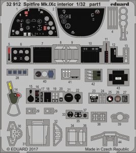 Eduard 32912 Spitfire Mk. IXc interior REVELL 1/32