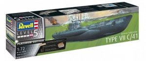 Revell 05163 German Submarine Type VII C/41 (1/72)