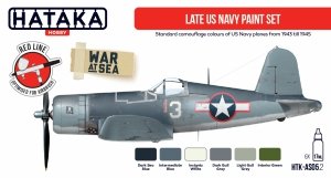 Hataka HTK-AS05.2 Late US Navy paint set 6x17ml