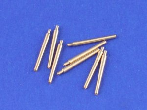 Aber 1:700L-02 Set of 8 pcs 380 mm short barrels for turrets with antiblast covers ships Richelieu, Jean Bart 1/700