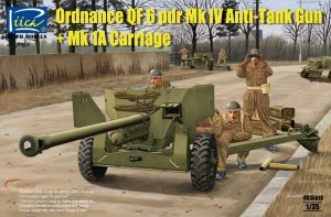 Riich Models RV35018 British Ordnance QF 6 pdr Mk IV Anti-Tank Gun and Mk 1a (1:35)