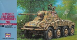 Hasegawa MT52 Sd.Kfz.234/2 8-RAD SCHWERE PANZERSPAHWAGEN PUMA (1:72)