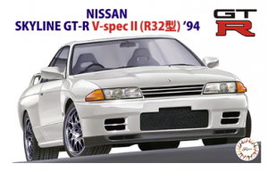 Fujimi 046570 Nissan Skyline GT-R V-Spec II (R32) 94 1/24