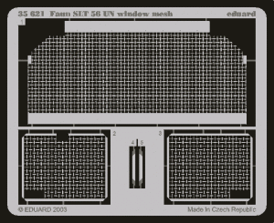 Eduard 35621 Faun SLT 56 UN window mesh (TRUMPETER) 1/35 
