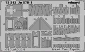 Eduard 73543 Ju 87B-1 1/72 AIRFIX