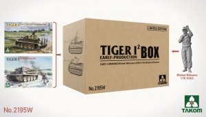 Takom 2195W TIGER I  EARLY-PRODUCTION BOX 1/35