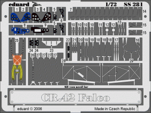 Eduard SS281 CR 42 Falco 1/72 ITALERI