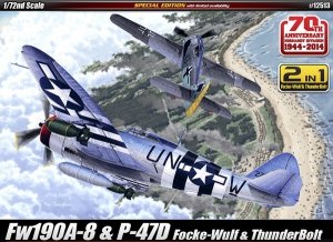 Academy 12513 Fw190A-8 & P-47D (1:72)