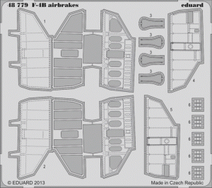 Eduard 48779 F-4B airbrakes 1/48 Academy