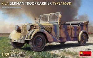 MiniArt 35486 Kfz.1 German Troop Carrier Type 170VK 1/35