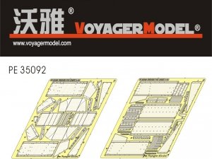 Voyager Model PE35092 A-34 Comet Kettenabdeckung Bronco 1/35